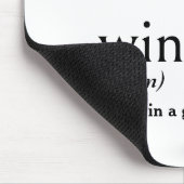 ワインの辞書の定義 マウスパッド (コーナー)