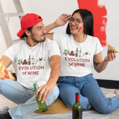 ワインの進化 Tシャツ