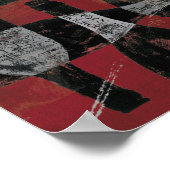 ワインの選択 ポスター (角)