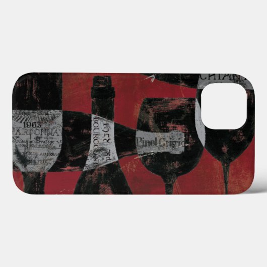ワインの選択 Case-Mate iPhoneケース (裏面 (横))