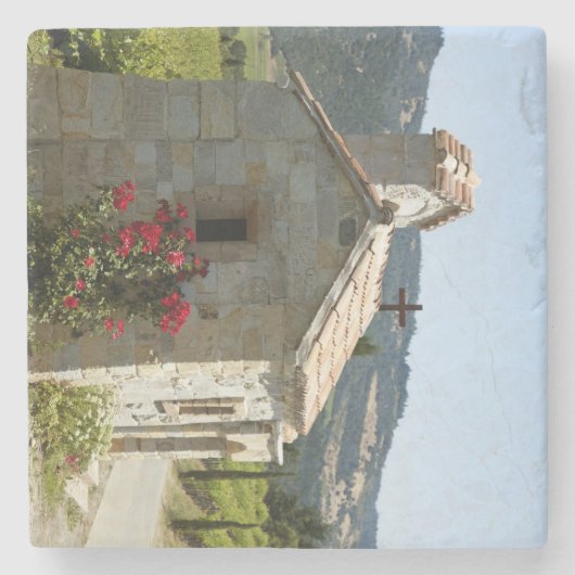 ワインの里のコースター ストーンコースター (正面)