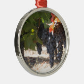 ワインの里のブドウ メタルオーナメント (右)