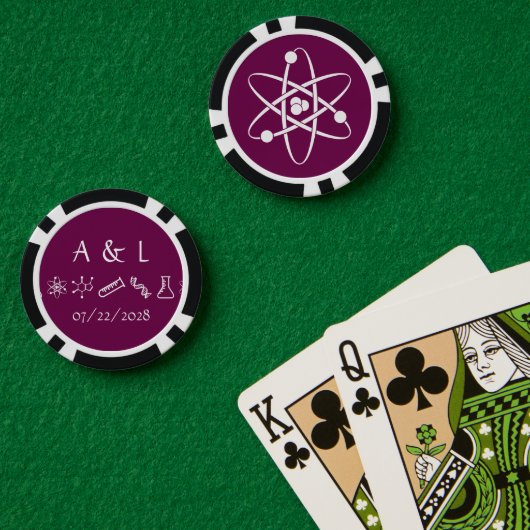ワインの魅力 ポーカーチップ (ポーカーテーブル (ダブル))