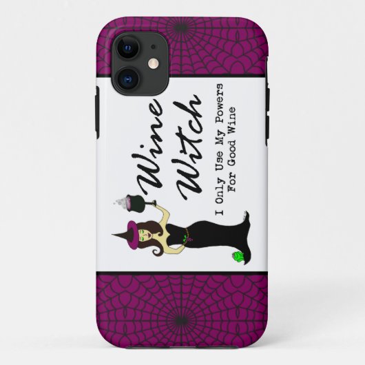 ワインの魔法使い"私はよいワインのためにだけ使用します私の力を" Case-Mate iPhoneケース (裏面)