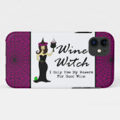 ワインの魔法使い"私はよいワインのためにだけ使用します私の力を" Case-Mate iPhoneケース (裏面(横))