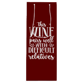 ワインはよく合う ワインギフトバッグ