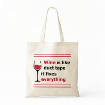 ワインはダクトテープのようなもので、すべてを固定する