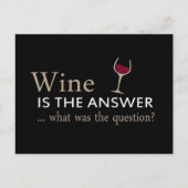 ワインはワインのおもしろい引用文 シーズンポストカード (正面)