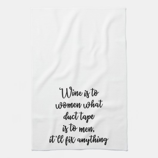 ワインは女性にどんなガムテープタオルかです キッチンタオル (縦)