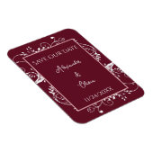 ワインは日付磁石を除いて栄える マグネット (右側)