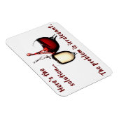 ワインは溶液の磁石である マグネット (右側)