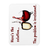 ワインは溶液の磁石である マグネット (縦)