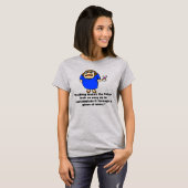 ワインは熟成とともに良くなる Tシャツ (正面フル)