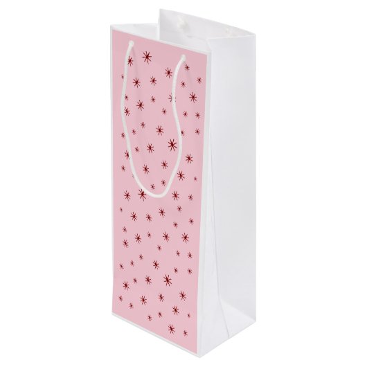 ワインは2バレンタインの夕食より安い ワインギフトバッグ (裏面アングル)