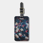 ワインは2012年を味わいました ラゲッジタグ (正面縦)