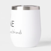 ワインは、良い友達と上手にペア (背面)