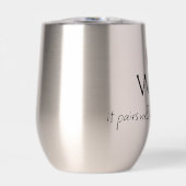 ワインは、良い友達と上手にペア (正面)