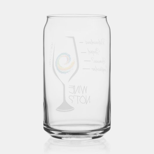 ワインは？飲みガラス ガラス缶 (裏面)