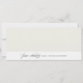 ワインは%PIPE%のブライダルシャワーの招待状を汚します 招待状 (裏面)