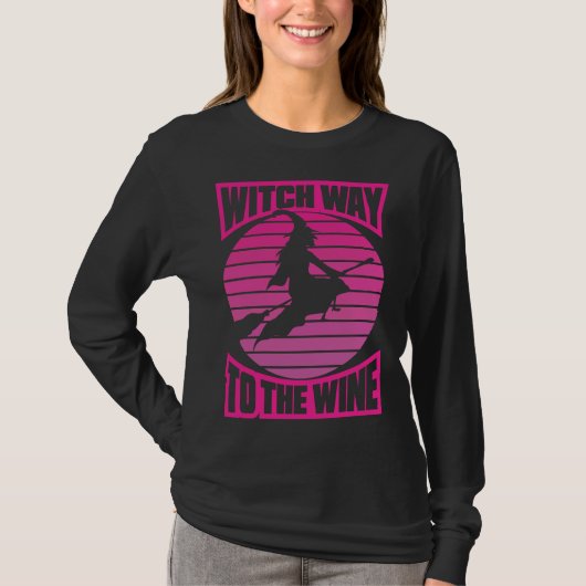 ワインへの魔女の道2 Tシャツ (正面)