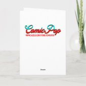 ワインまたはコーヒーの種類 |友情おもしろい カード (裏面)