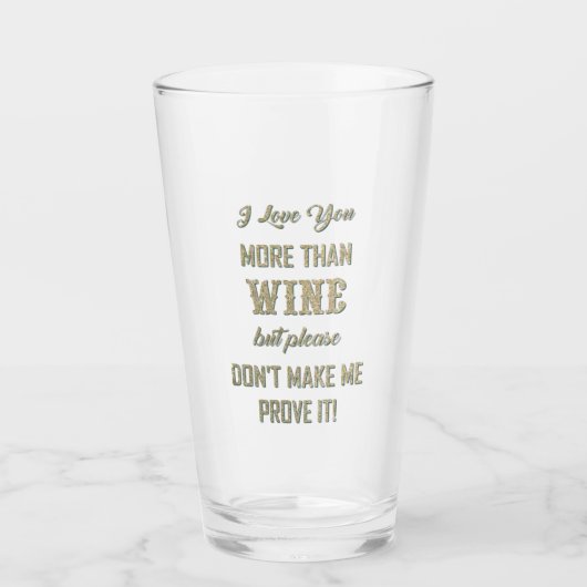 ワインより愛してる… タンブラーグラス (正面)