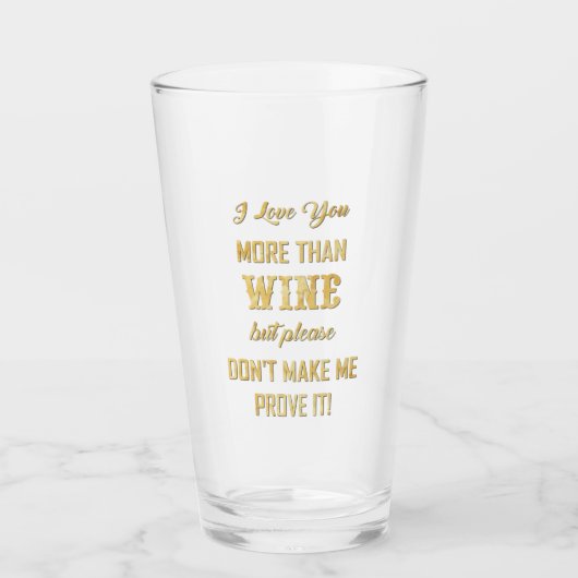 ワインより愛してる… タンブラーグラス (正面)