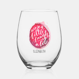 ワインをちょっと ステムなしワイングラス