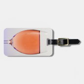 ワインをグラスで旅行 ラゲッジタグ (正面横)