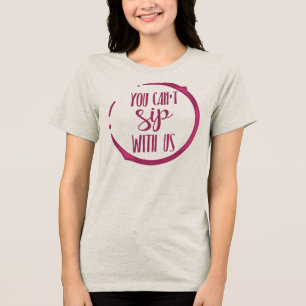 ワインをテーマにしたバチェラー・パーティー トライブレンドTシャツ