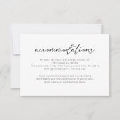 ワインをテーマにした水結婚色の宿泊カード サンキューカード (正面)