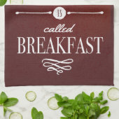 ワインを使わないキッチンの知恵の食事 キッチンタオル (折り畳み)