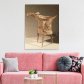 ワインを加熱するための三脚の「チュエ」 キャンバスプリント (インサイチュ (リビング))