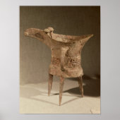 ワインを加熱するための三脚の「チュエ」 ポスター (正面)