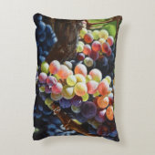 ワインを愛する人たちのために豊富なブドウ&ワイナリー アクセントクッション (裏面(縦))