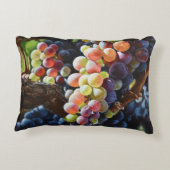 ワインを愛する人たちのために豊富なブドウ&ワイナリー アクセントクッション (裏面)