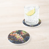 ワインを愛する人たちのために豊富なブドウ&ワイナリー コースター (側面)