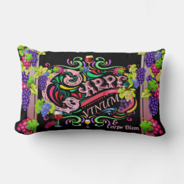 ワインを手に入れて一日を奪う ランバークッション