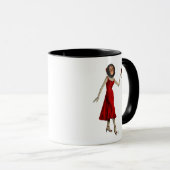 ワインを混ぜる マグカップ (正面右)