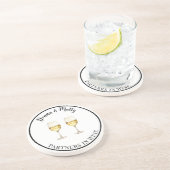 ワインを飲むワインパートナー コースター (側面)