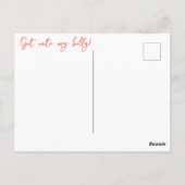 ワインを飲む人のためのクリスマスハガキ ポストカード (裏面)