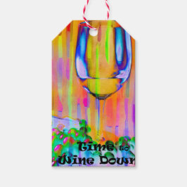 ワインを飲む時間 ギフトタグ