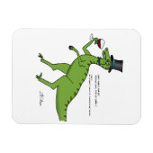 ワインを飲む目利き マグネット (横)