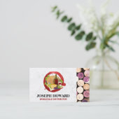 ワインアクセサリー | Corks名刺 名刺 (スタンド正面)