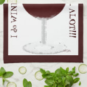 ワインアロト キッチンタオル (折り畳み)