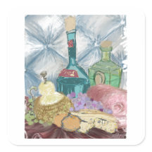 ワインアンドチーズシャルキュテリーオリジナルファインアート