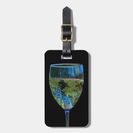 ワインアートラゲッジタグ ラゲッジタグ (正面縦)