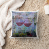 ワインインプレッション装飾用クッション クッション (ブランケット)