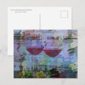 ワインインプレッションDigital Artポストカード ポストカード (正面/裏面)