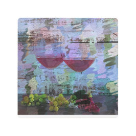 ワインインプレッションDigital Metal Wall Art メタルプリント